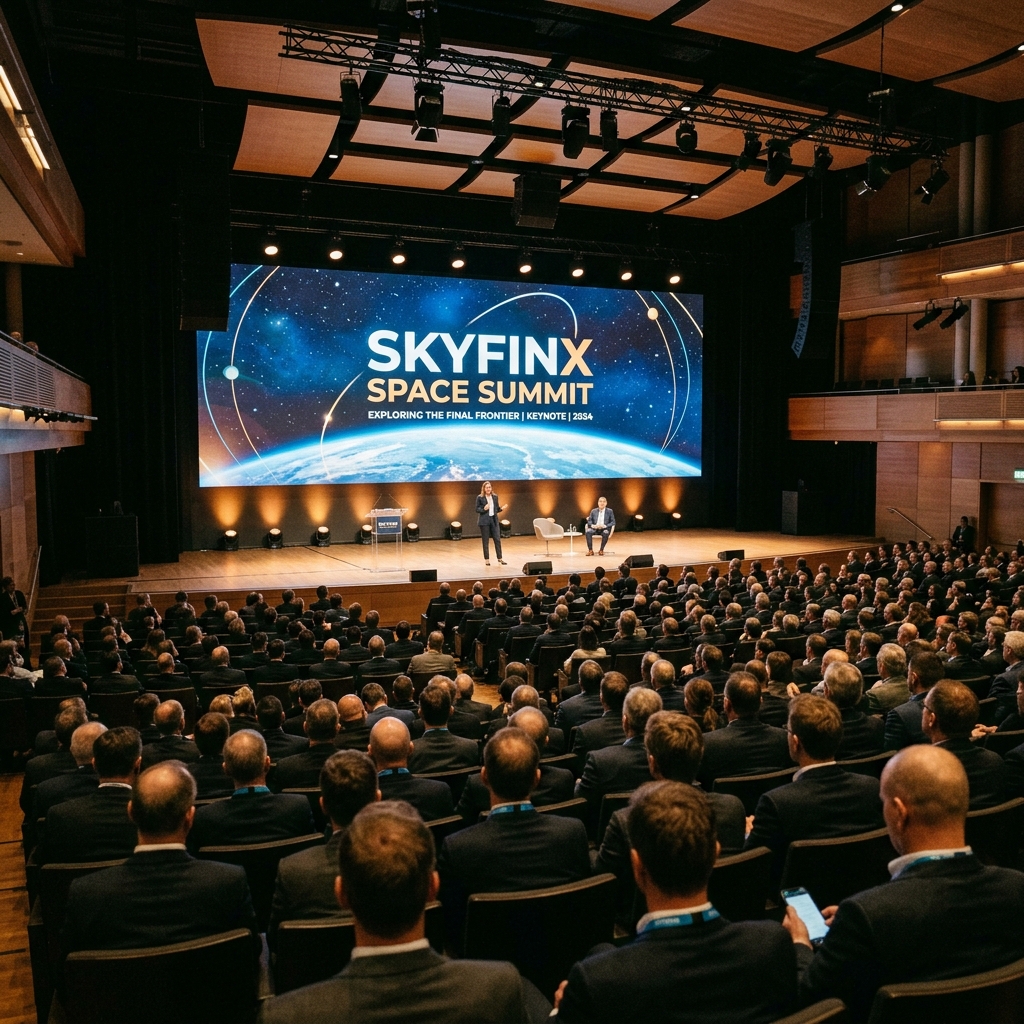 Grand SkyFinX Space Summit Auditorium